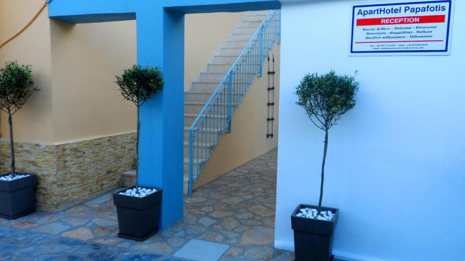 Papafotis Apartments & Suites Alinda (Leros) Exterior foto